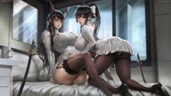Azur Lane (Atago and Takao in Bed)